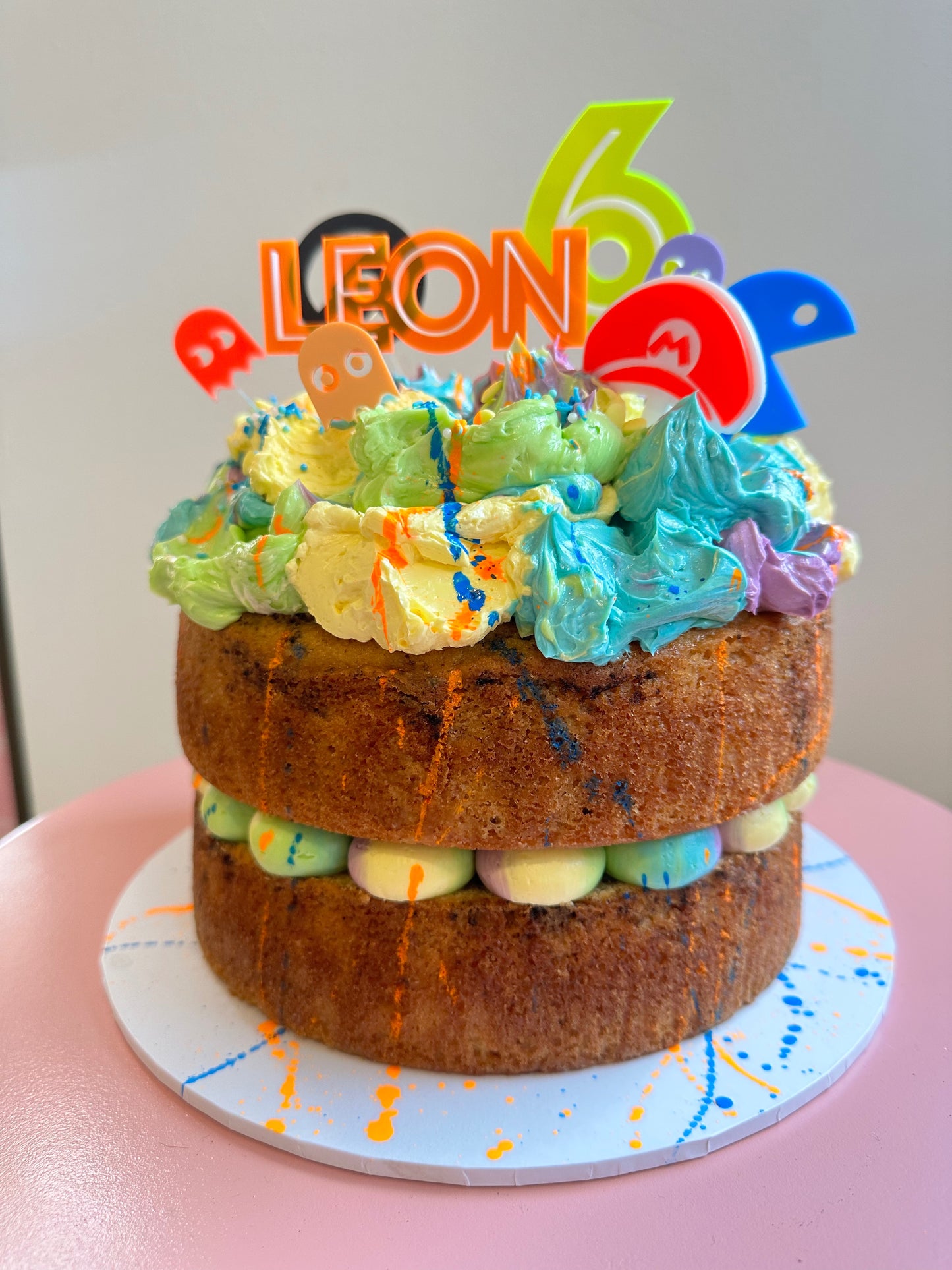 Pixel Party Cake
