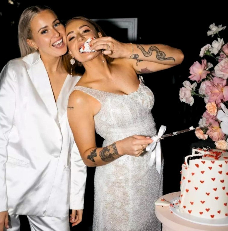 The Just Married Cake