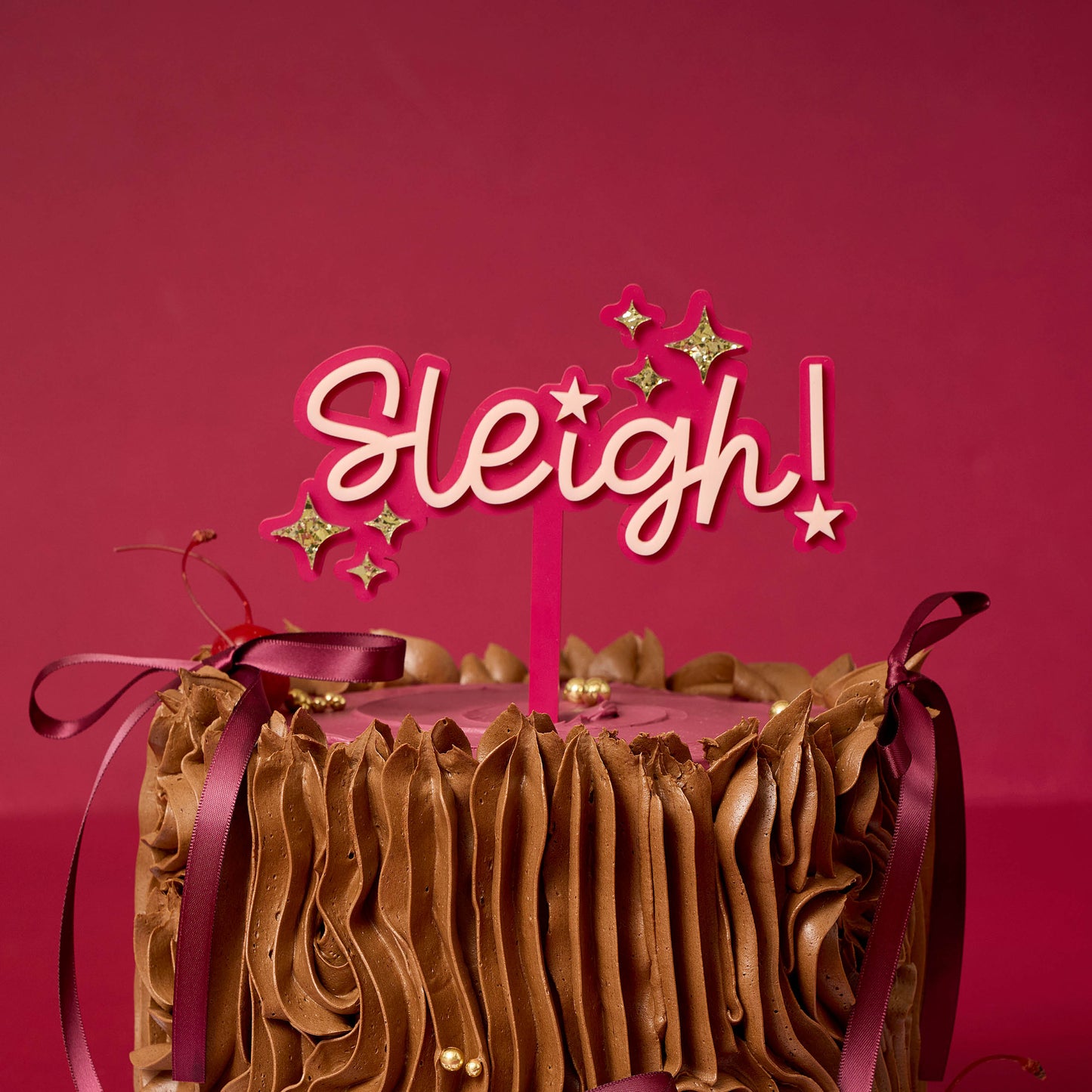 The Non traditional Black Forest Yule log