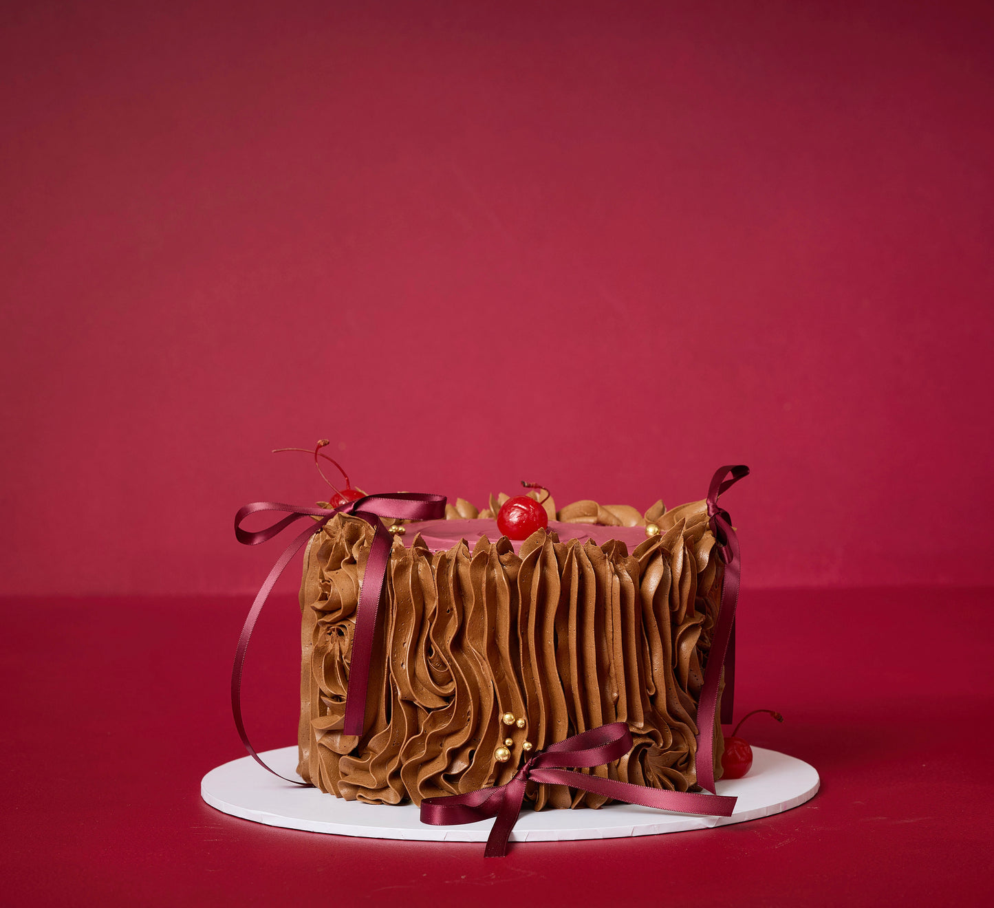 The Non traditional Black Forest Yule log